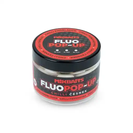 Mikbaits Pop-Up Fluo Kulki Chilli Czosnek 18mm 150ml Akce