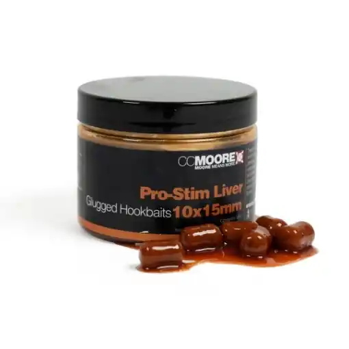 CC Moore Pro-Stim Liver Bouillettes en Dip 10x15mm 50pcs Oblíbený