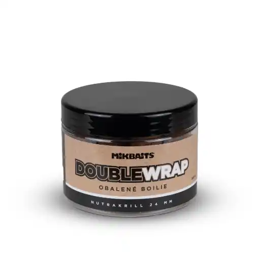 Mikbaits ManiaQ Double Wrap Boilies NutraKRILL 24mm 500ml Top Prodej