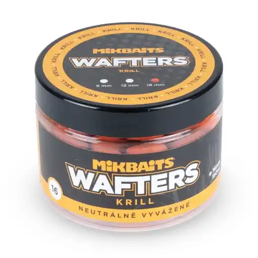 Mikbaits Wafters Krill 16mm 150ml Nakupujte Hned