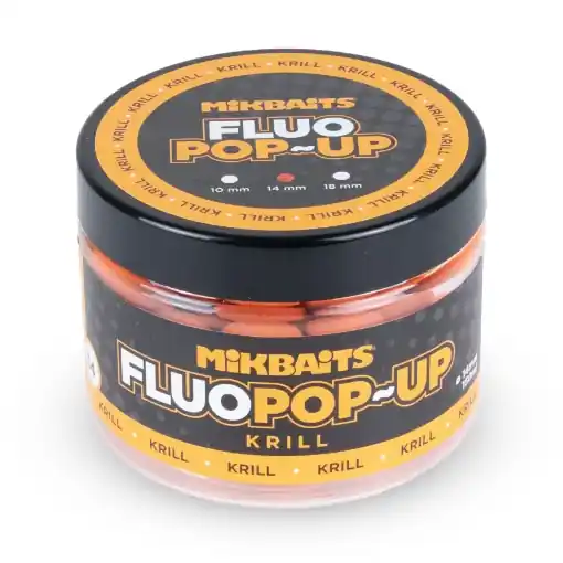 Mikbaits Fluo Pop-Up Krill 14mm 150ml Horká Nabídka