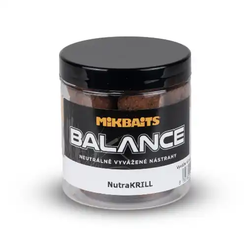 Hit Sezóny Mikbaits ManiaQ Balanced Boilies NutraKRILL 24mm 250ml