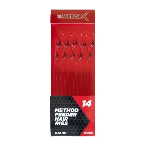 Levný Feeder Expert Vorfach mit Haar Gr. 14 10Stk