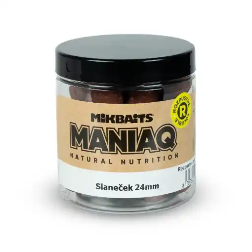 Cenový Hit Mikbaits ManiaQ Bouillettes Solubles Hareng 24mm 250ml
