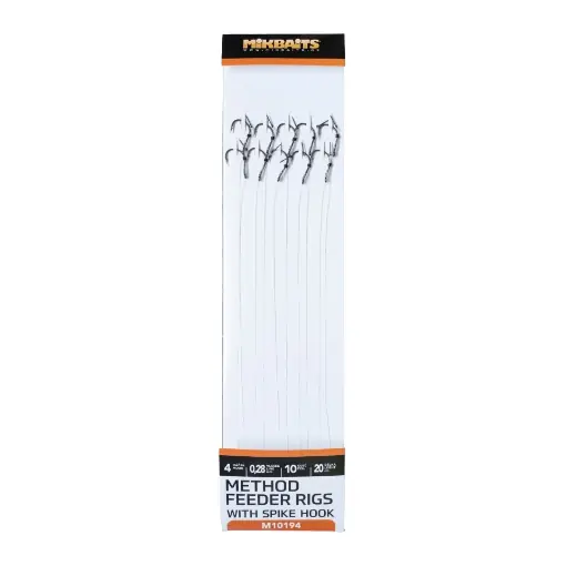 Przypon Method Feeder z Bagnem Rozm. 4 10szt Must-Have