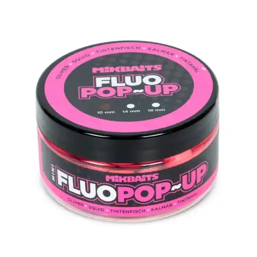 Mikbaits Mini Pop-Up Fluo Calamar 10mm 100ml Přímo Od Výrobce