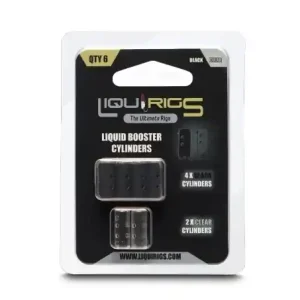 Nejlepší Cena Liquirigs Liquid Zig Booster Capsules Black & Clear 4+2pcs