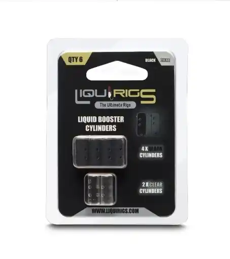 Liquirigs Liquid Zig Booster Capsules Noir & Transparent 4+2pcs Zlevněný