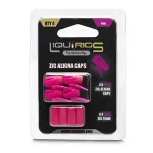 Novinka Liquirigs Liquid Zig Rig + Mousse Flottante Rose 4+4pcs