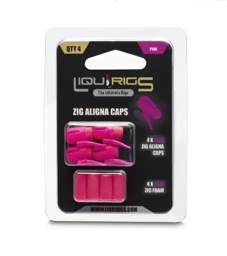 Novinka Liquirigs Liquid Zig Rig + Mousse Flottante Rose 4+4pcs