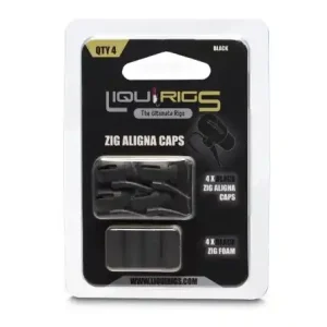 Liquirigs Liquid Zig Rig + Mousse Flottante Noir 4+4pcs Pouze Dnes