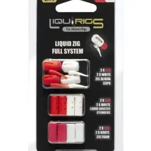 Liquirigs Liquid Zig System Rouge & Blanc 4+4+4pcs Super Cena