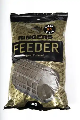 Ringers F1 Mączka Rybna Feeder Mix Black 1kg Výhodná Nabídka