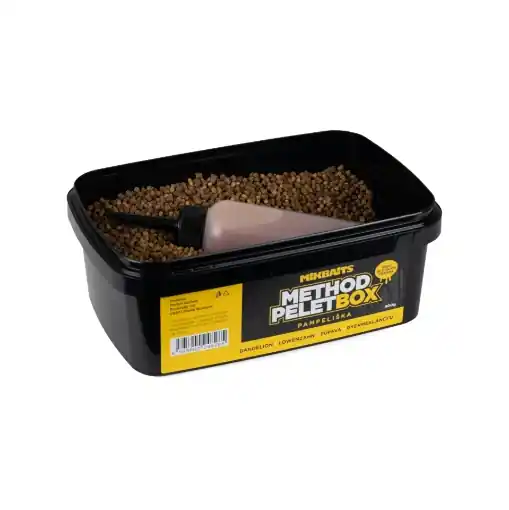 Mikbaits Method Pellet Box Dandelion 400g + Activator 120ml Oblíbený