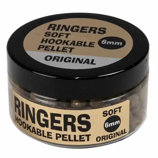Značkový Ringers Weiche Hakenpellets F1 Süß 6mm 65g