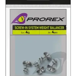 Daiwa Prorex Screw-in Weight Balancer 4g (4stk.) Cenový Hit