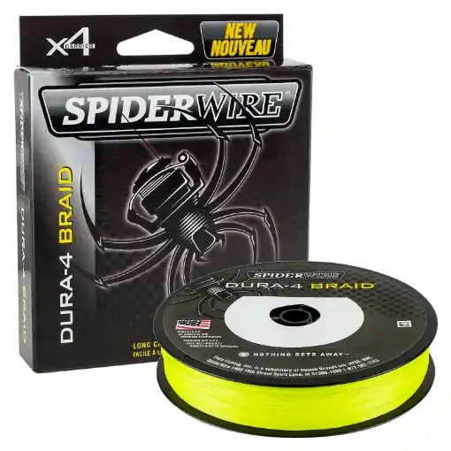 Pouze Dnes SpiderWire Dura 4 Hi-Vis Yellow 300m 0.14mm 11.8kg