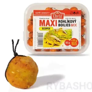 Víkendová Akce Rohlíkový boilies MAXI Mix 20mm, Amur