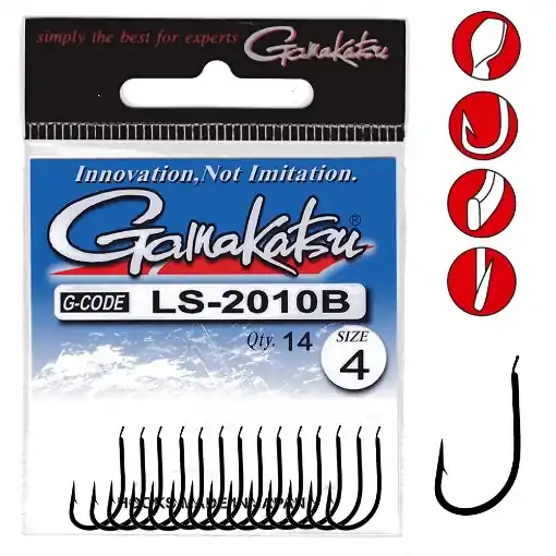 Víkendová Akce Gamakatsu LS-2010B Hook 3 13pcs