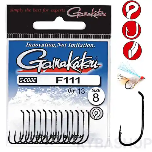 Gamakatsu F111 Hook 8 13pcs Objednat Nyní