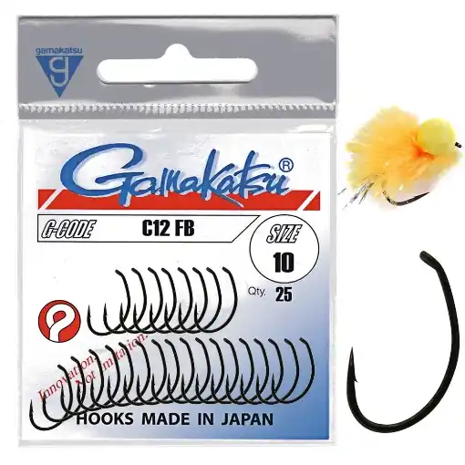 Gamakatsu C12 Hook 16 25stk. Expresní Doručení