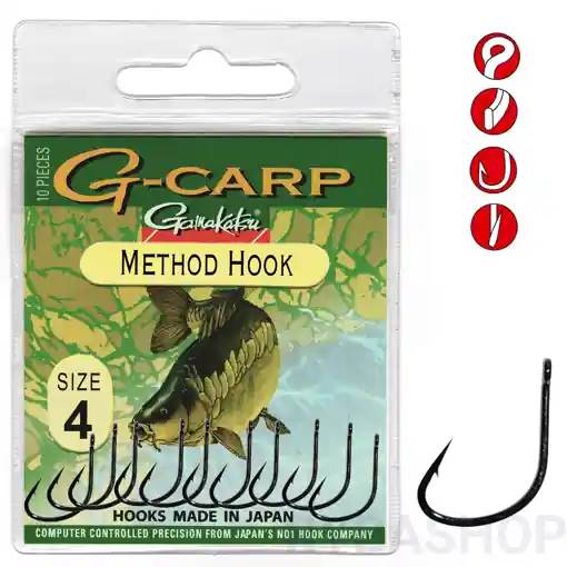 Poslední Šance Gamakatsu G-Carp Method Hook 2