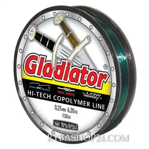 Balsax Gladiator 150m 0.25mm 6.20kg Dokud Zásoby Vydrží