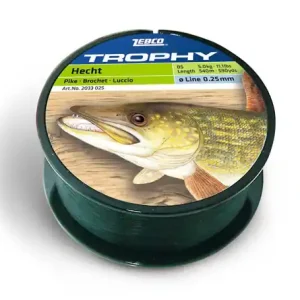 Zebco Trophy Hecht, 0.30mm 6.9kg 450m Ověřený