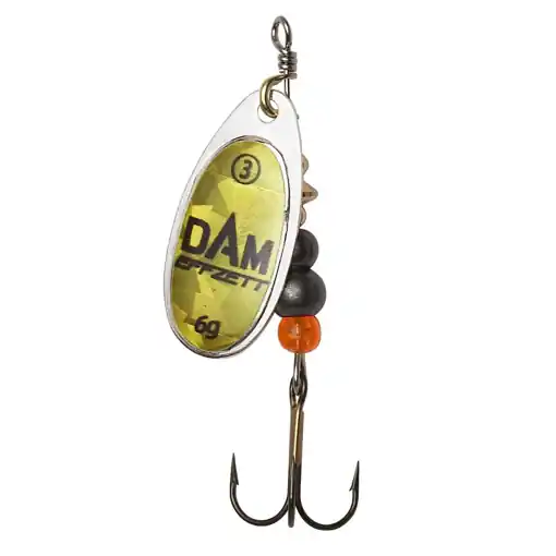 DAM EFFZETT Fluo Spinner Gold Prisma, 3 6g Výhodná Nabídka