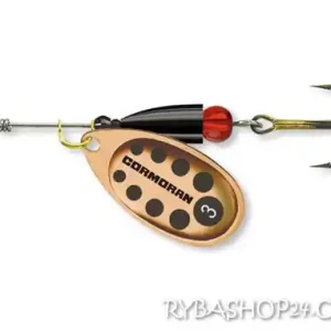 Cormoran Bullet měděná/černé tečky, vel.4/12.5g Nejlepší Volba