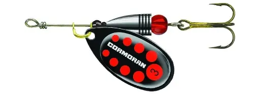Horká Nabídka Cormoran Bullet černá/červená, vel.3 7.0g