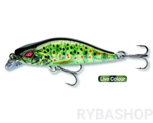 Daiwa Prorex Flat Minnow 50SS, Live Brown Trout Autentický