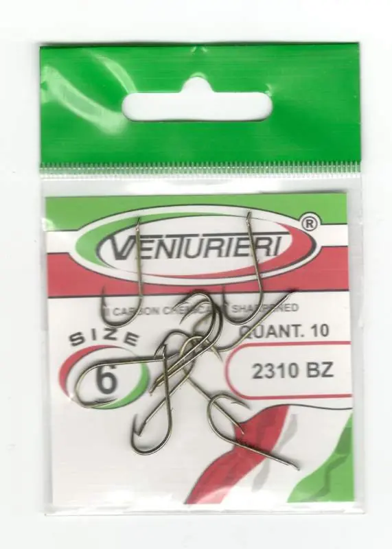 Nakupujte Hned HÁČKY VENTURIERI 2310 BZ, bal.10ks, vel. 10