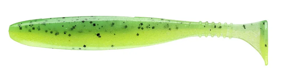 Nová Kolekce DAIWA TOURNAMENT D´FIN 4" / 10,2cm UV CHARTREUSE TIGER 7ks