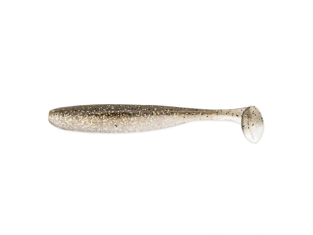 Finální Výprodej Keitech Gumová nástraha Easy Shiner 3,5" 8,9cm 3,9g Crystal Shad 7ks
