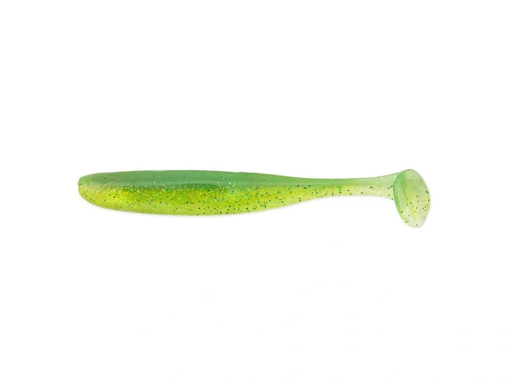 Gumová nástraha Keitech Easy Shiner 4,5" 11,4cm 7,3g Lime Chartreuse 424T (6ks) Oblíbený
