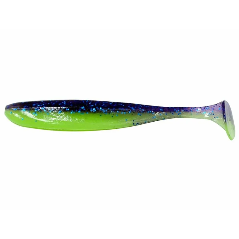 Gumová Nástraha Keitech Easy Shiner 4,5‘‘ 11,3cm Violet Lime Belly PAL06T (6ks) Speciální Cena