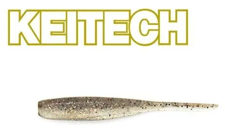 Cenová Bomba Gumová nástraha Keitech Shad Impact 2" 5,8cm Gold Flash Minnow (12ks)