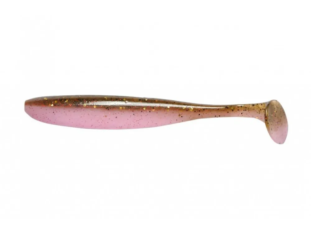 Keitech Gumová nástraha Easy Shiner 4" 10,2cm 5,5g Green Pumpkin Pink 7ks Cenově Výhodný