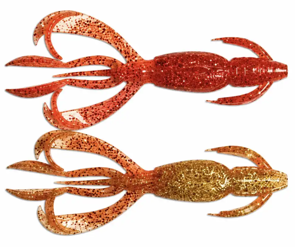 Must-Have Gumová nástraha Keitech Crazy Flapper / 2,8" / 7,1cm / 3,4g / LT Red Gold / 8ks