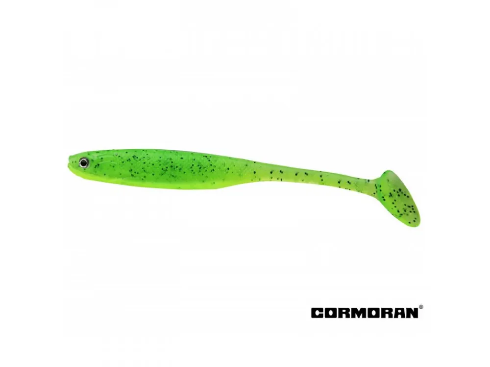 Oblíbený GUMOVÉ NÁSTRAHY CORMORAN CRAZY FIN SHAD SUNNY GREEN 10 CM / 2KS