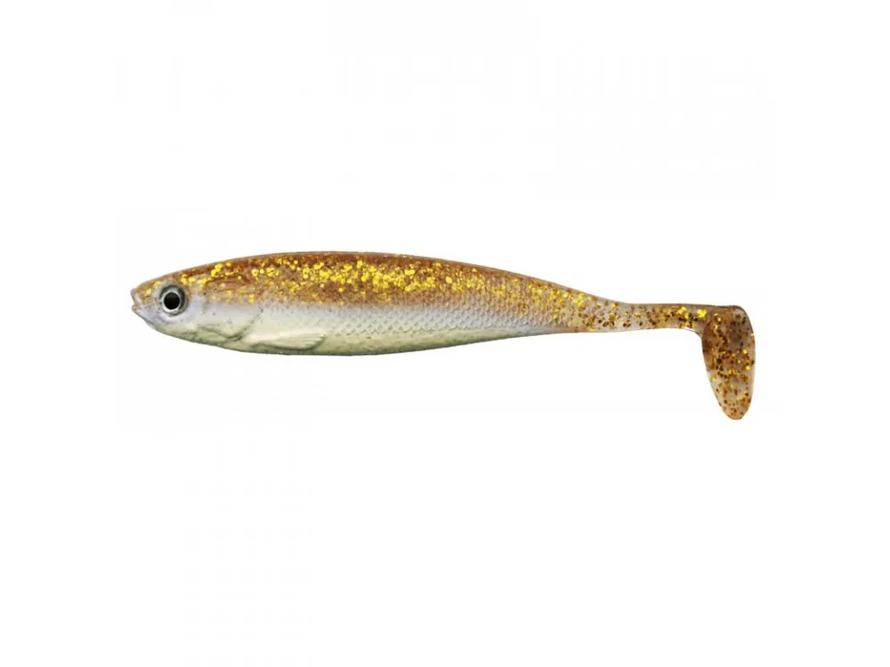 GUMOVÉ NÁSTRAHY CORMORAN ACTION FIN SHAD GOLDEN SEED 10 CM / 2KS Jen Po Omezenou Doba