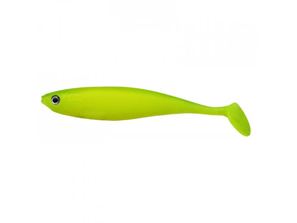 GUMOVÉ NÁSTRAHY CORMORAN ACTION FIN SHAD UV LIME 10 CM / 2KS Akce