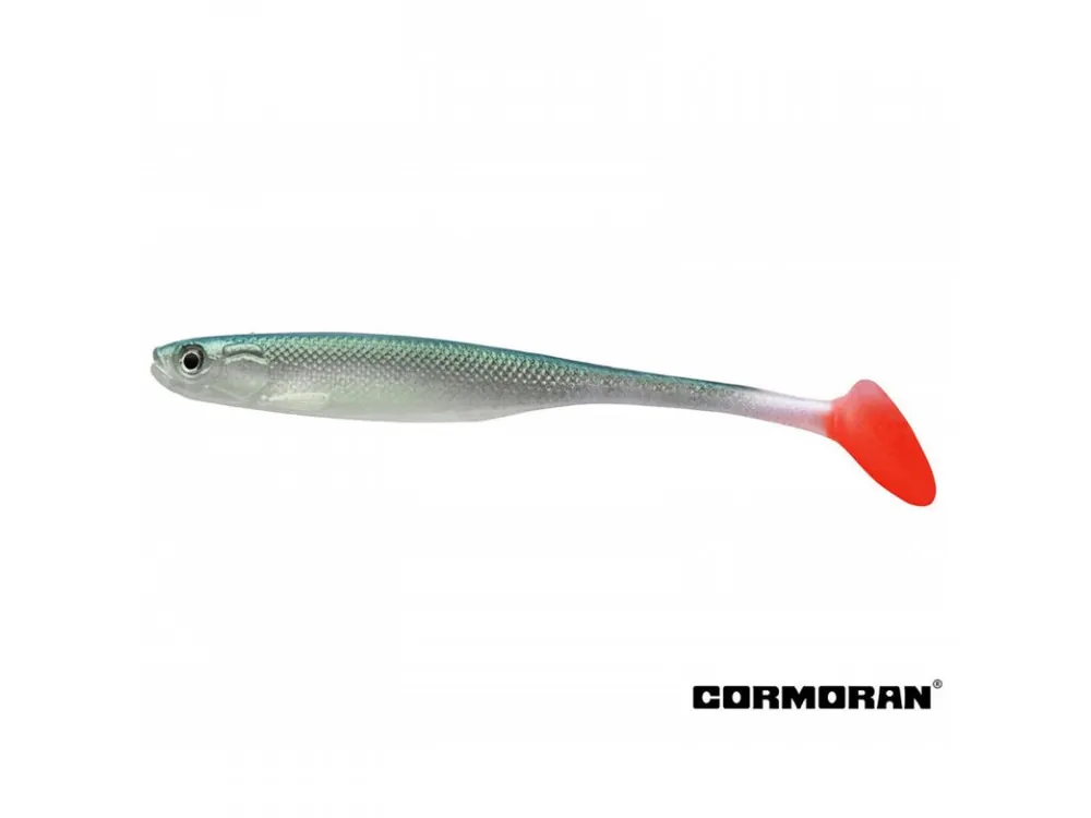 GUMOVÉ NÁSTRAHY CORMORAN CRAZY FIN SHAD UV HERRING 13 CM / 2KS Tovární Cena