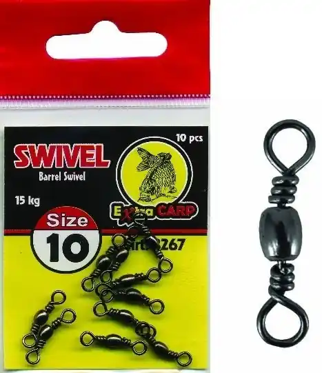EXTRA CARP SWIVEL BARREL OBRATLÍK 3298 VEL. 16 / 10 ks Tovární Cena