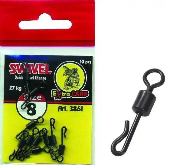 EXTRA CARP SWIVEL QUICK CHANGE OBRATLÍK 7135 VEL. 10 / 10 ks Nejprodávanější