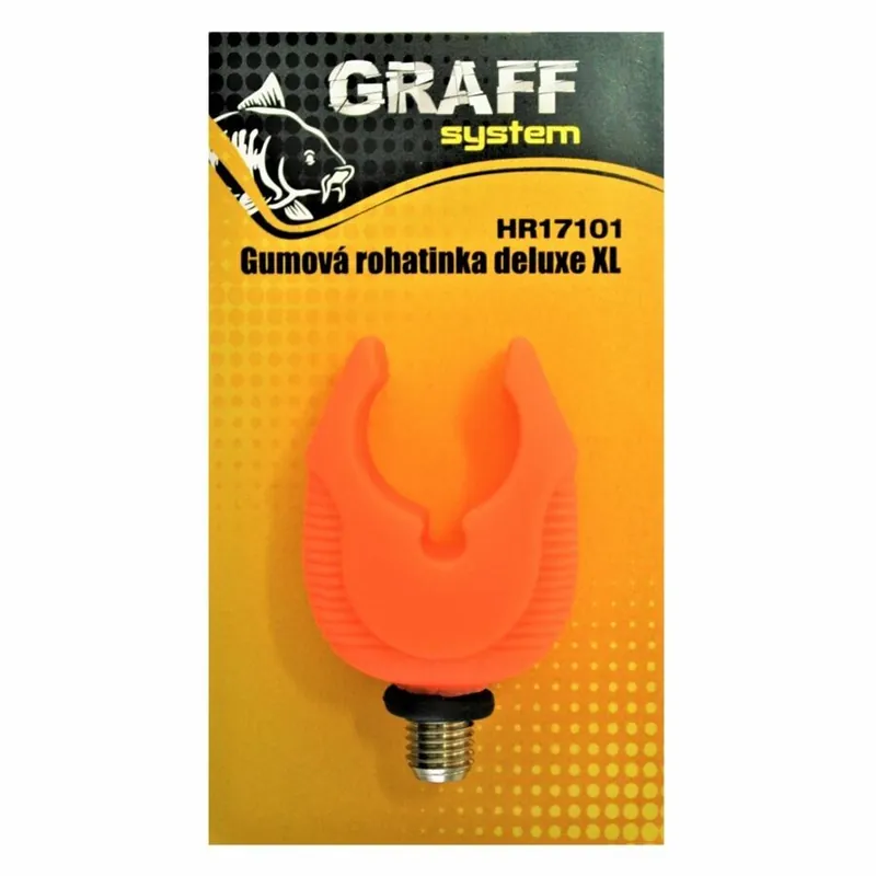 Graff Gumová rohatinka Deluxe XL Oranžová Aktuální