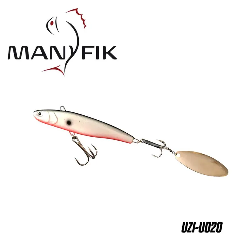 MANYFIK TAIL SPINNER UZI 100MM 28G - U20 CLASSIC Akční Cena
