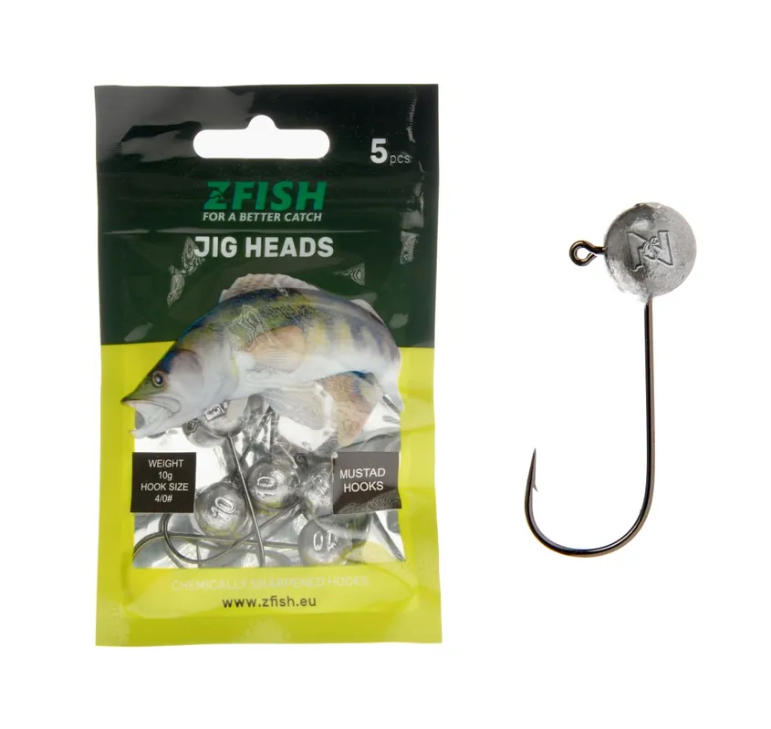 Nejprodávanější ZFISH JIG HEAD SIMPLY 5G / HÁČEK 1 - 5 KS