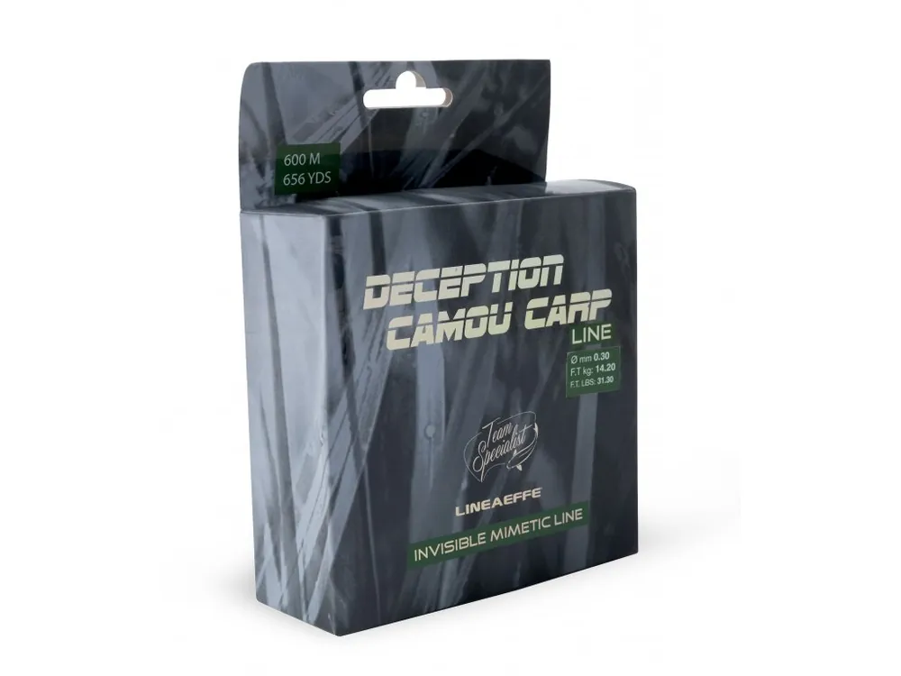 Aktuální VLASEC LINEAEFFE CAMOU CARP 0,35 MM / 17,70 KG / 300 M